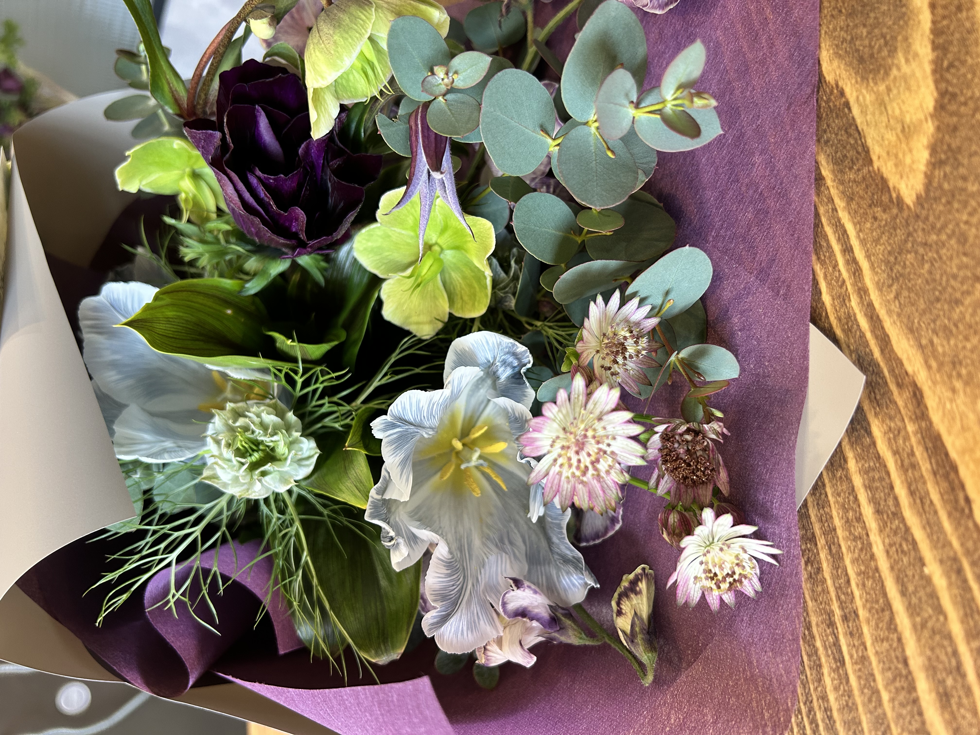 季節のブーケ　(お祝い・お供え)